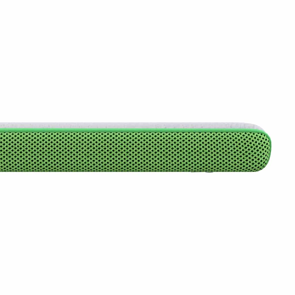 vidaXL Στρώμα επικάλυψης Λευκό και Πράσινο 160 x 200 cm