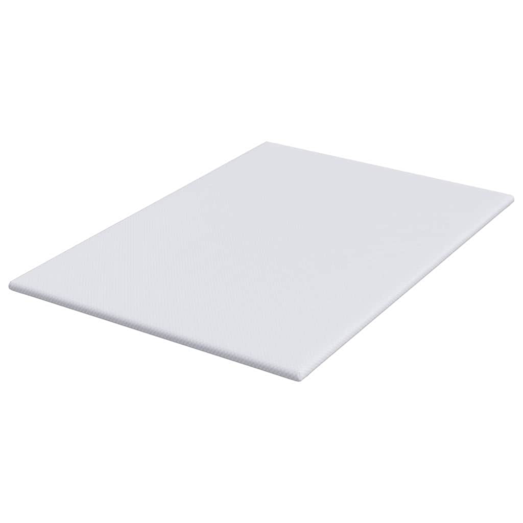 vidaXL Στρώμα μνήμης 140 x 190 cm Thick Μαλακό Ύφασμα-100% πολυέστερ