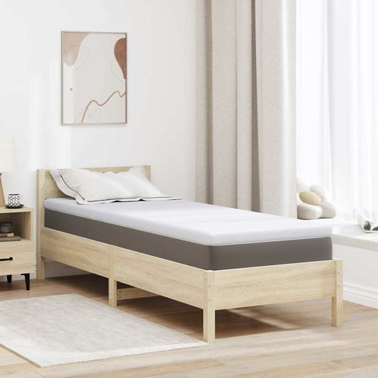 vidaXL Στρώμα μνήμης 70 x 200 cm Thick Μαλακό Ύφασμα-100% πολυέστερ