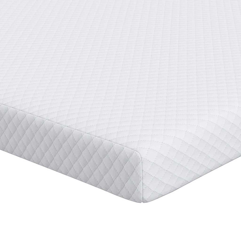 vidaXL Στρώμα μνήμης 120 x 200 cm Thick Μαλακό Ύφασμα-100% πολυέστερ