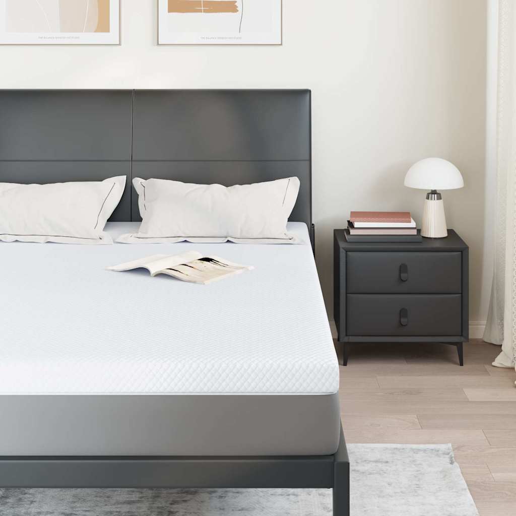 vidaXL Στρώμα μνήμης 140 x 190 cm Thick Μαλακό Ύφασμα-100% πολυέστερ