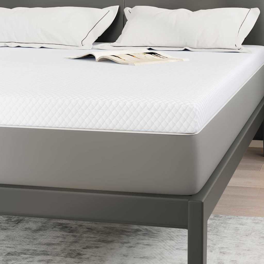 vidaXL Στρώμα μνήμης 160 x 200 cm Thick Μαλακό Ύφασμα-100% πολυέστερ
