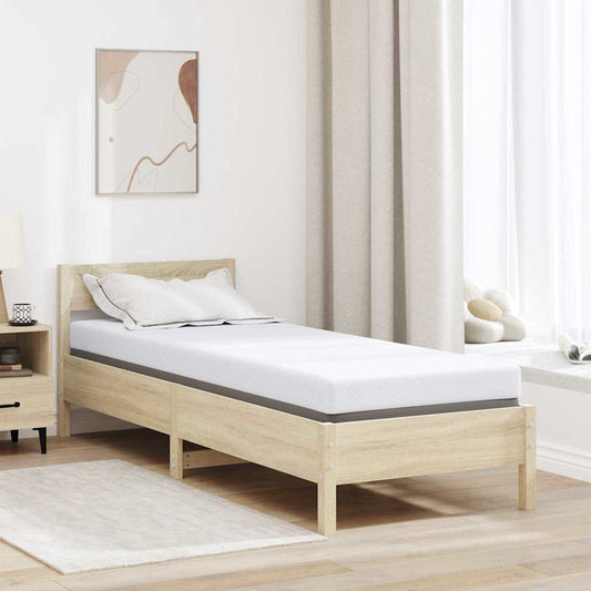 vidaXL Στρώμα μνήμης 70 x 200 cm Thick Μαλακό Ύφασμα-100% πολυέστερ