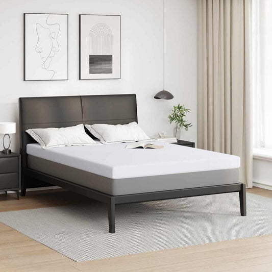 vidaXL Στρώμα μνήμης 140 x 190 cm Thick Μαλακό Ύφασμα-100% πολυέστερ