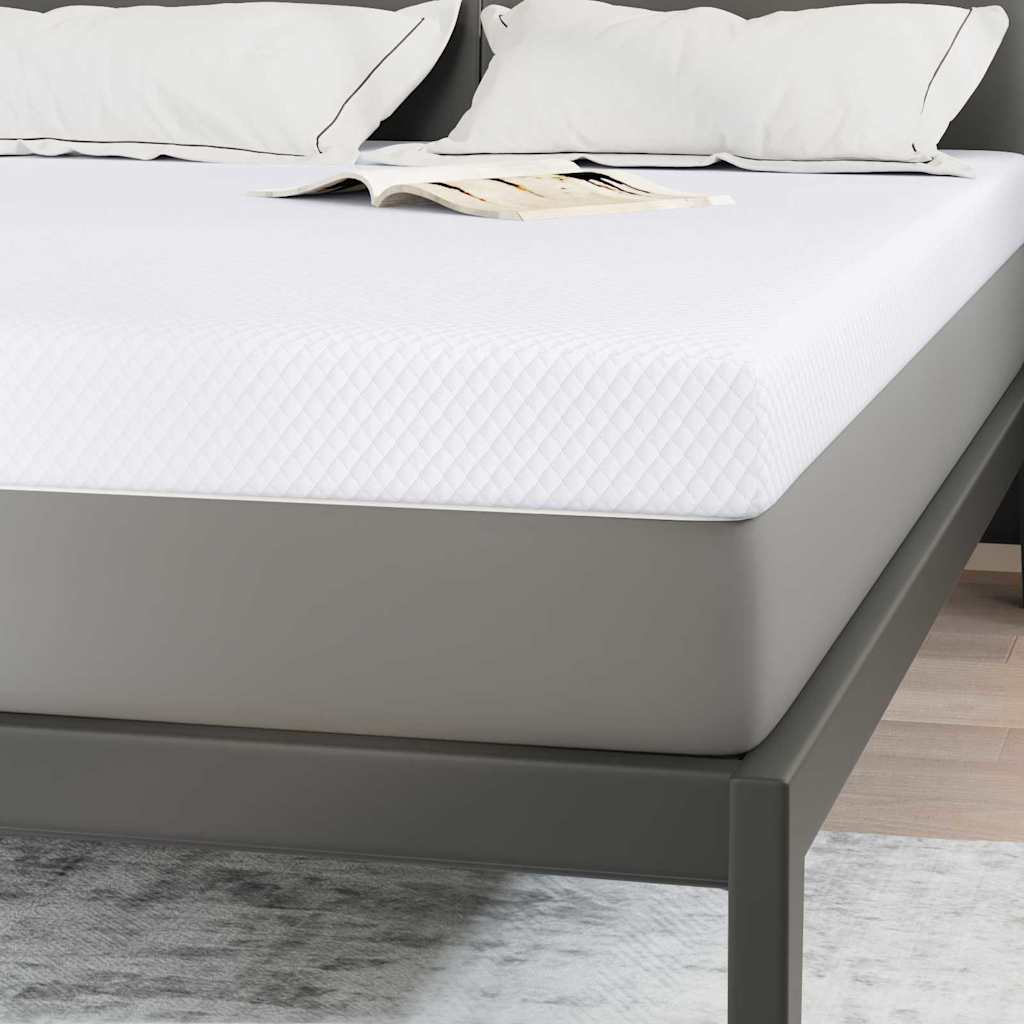 vidaXL Στρώμα μνήμης 140 x 200 cm Thick Μαλακό Ύφασμα-100% πολυέστερ