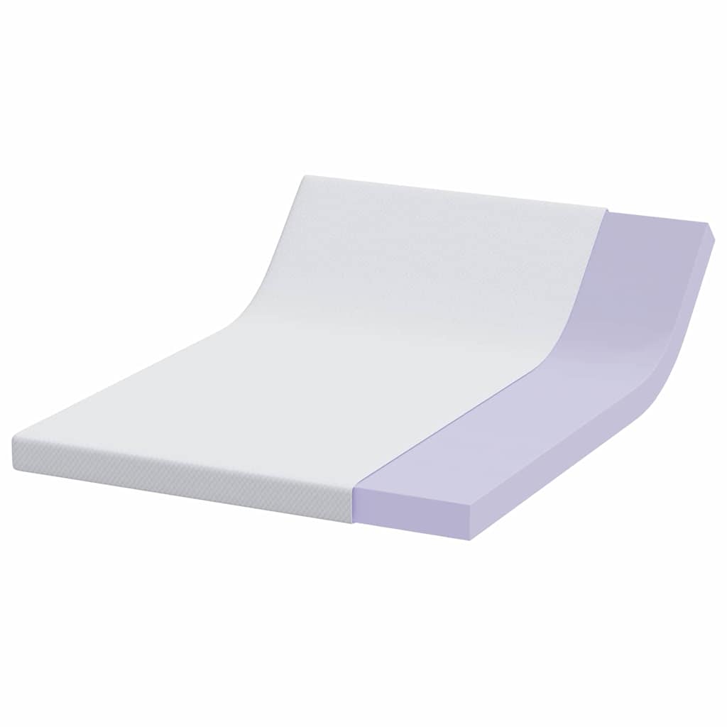 vidaXL Στρώμα μνήμης 140 x 200 cm Thick Μαλακό Ύφασμα-100% πολυέστερ