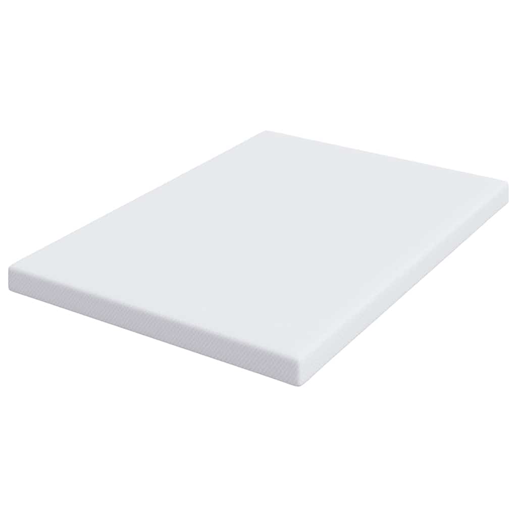 vidaXL Στρώμα μνήμης 140 x 200 cm Thick Μαλακό Ύφασμα-100% πολυέστερ