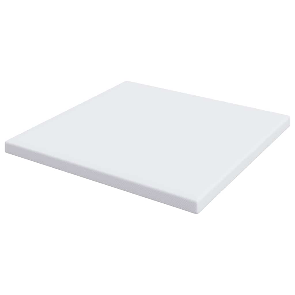 vidaXL Στρώμα μνήμης 200 x 200 cm Thick Μαλακό Ύφασμα-100% πολυέστερ