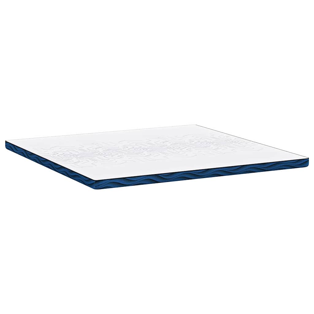 vidaXL Στρώμα επικάλυψης Λευκό 180 x 200 cm Ζακάρ ύφασμα