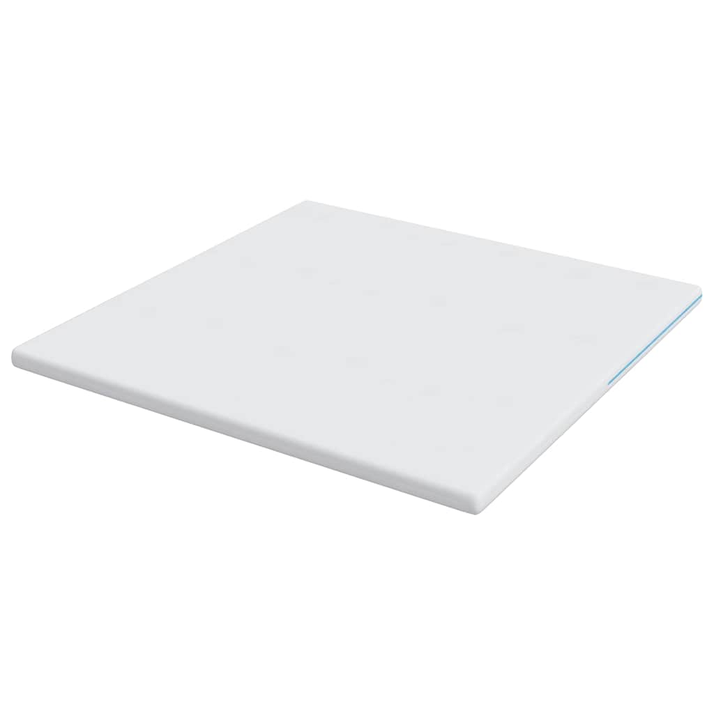 vidaXL Στρώμα επικάλυψης Λευκό 180 x 200 cm Ζακάρ ύφασμα