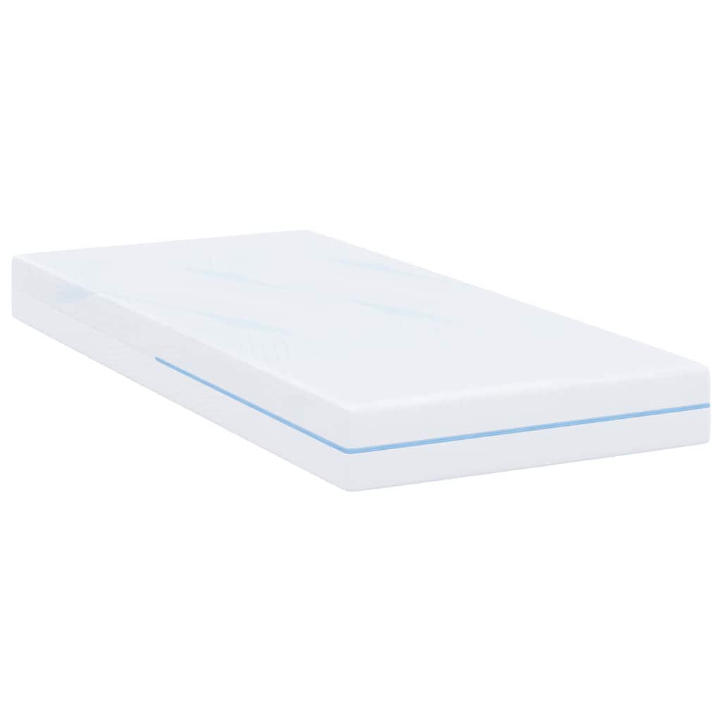 vidaXL Στρώμα Μέτρια σκληρό 70 x 200 cm Λευκό