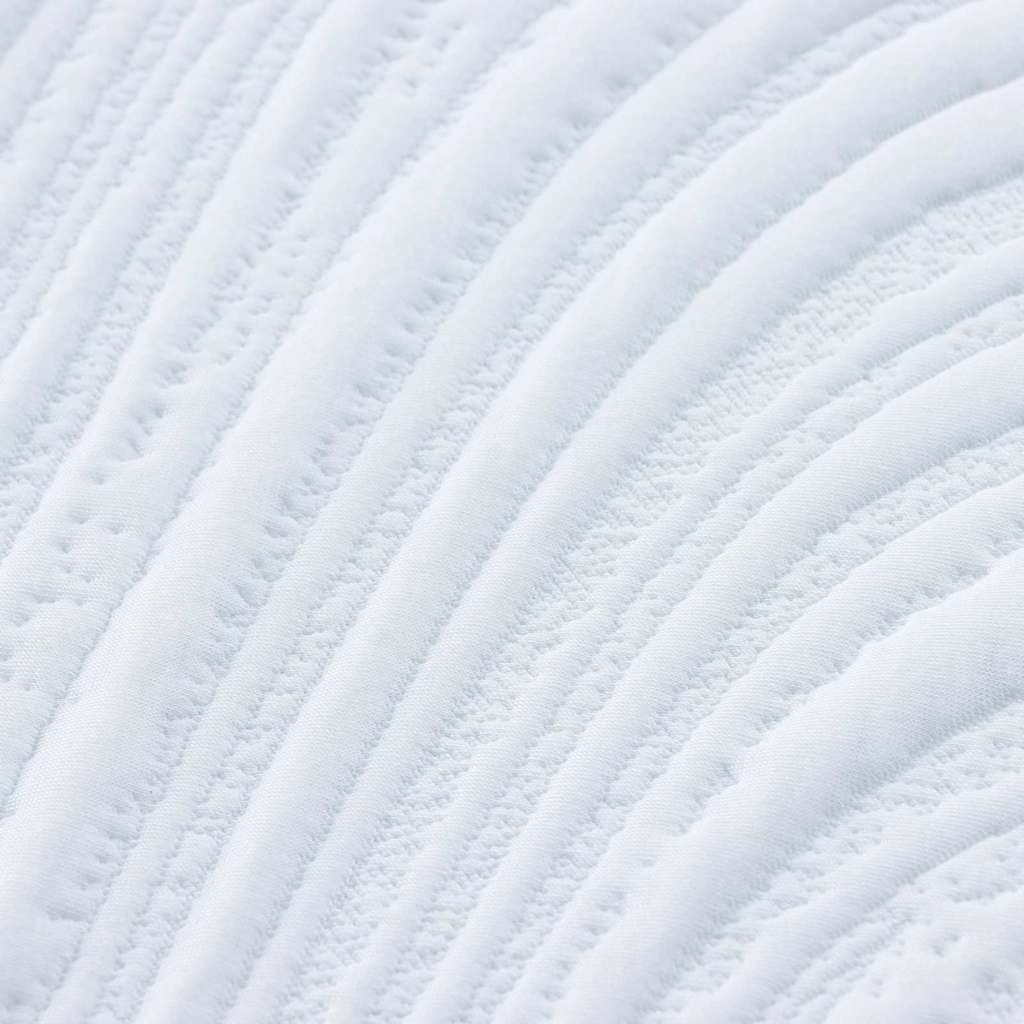 vidaXL Στρώμα Λευκό και Γκρι 80 x 200 cm Τζελ Μνήμης Φόρμα