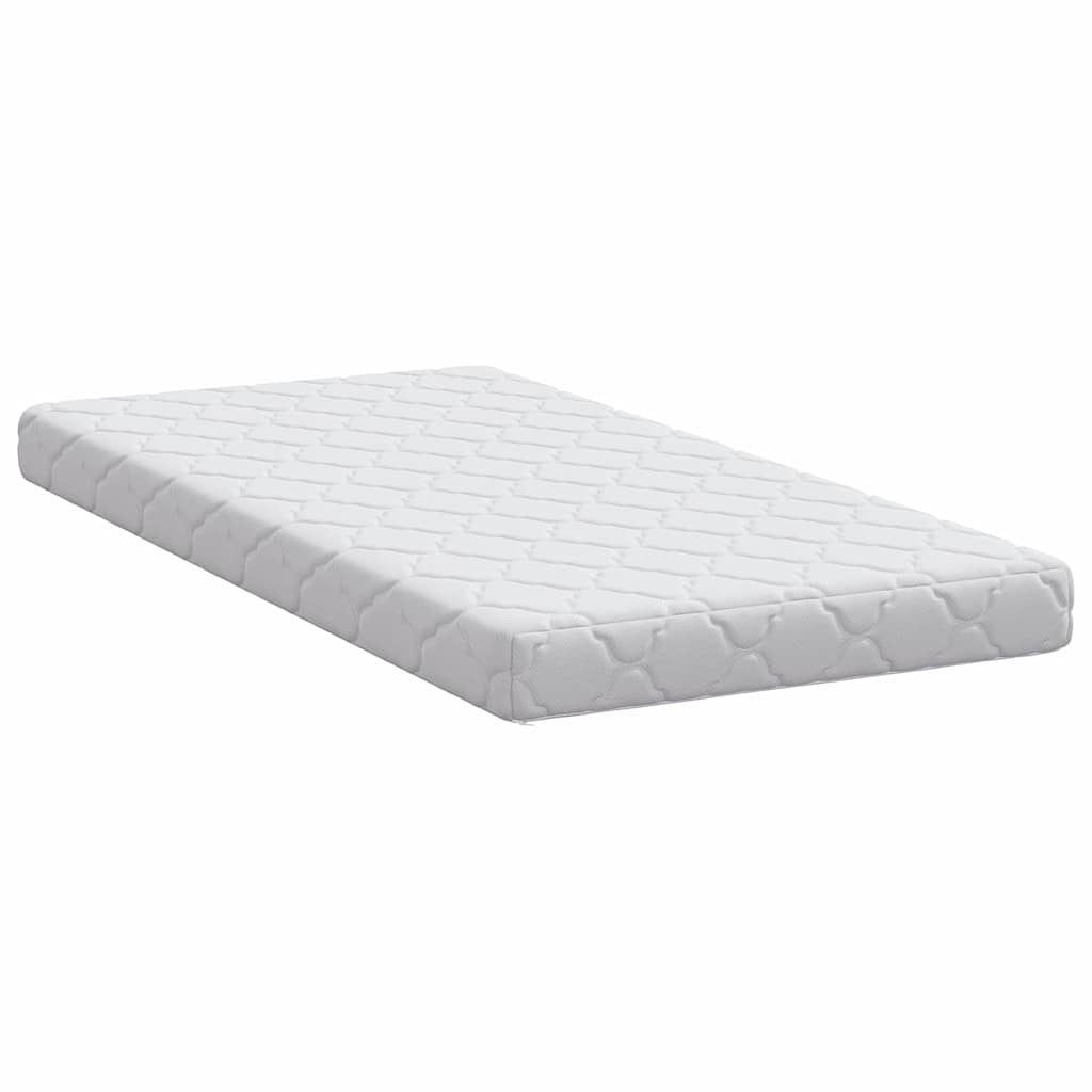 vidaXL Στρώμα Λευκό 60 x 120 cm Ζακάρ ύφασμα