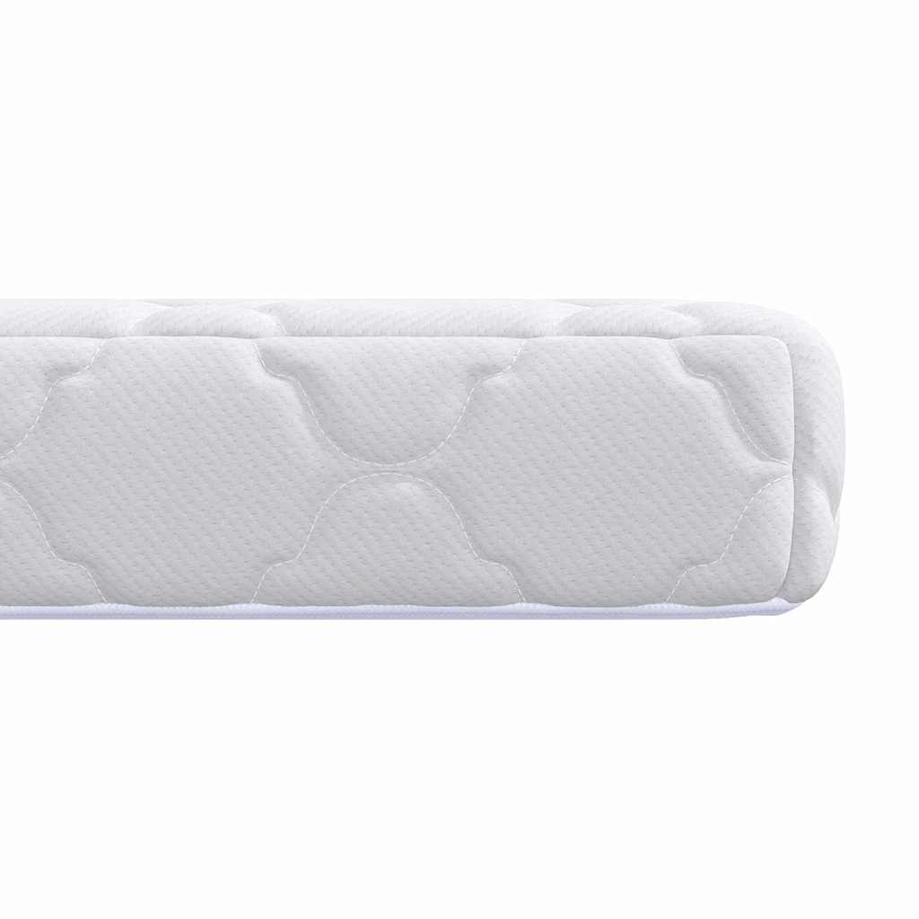 vidaXL Στρώμα Λευκό 60 x 120 cm Ζακάρ ύφασμα