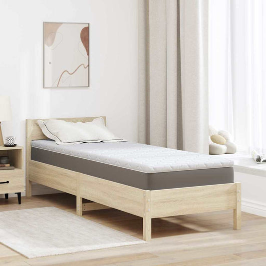 vidaXL Κουβέρτα Καρύδας Λευκό 70 x 200 cm Ζακάρ ύφασμα
