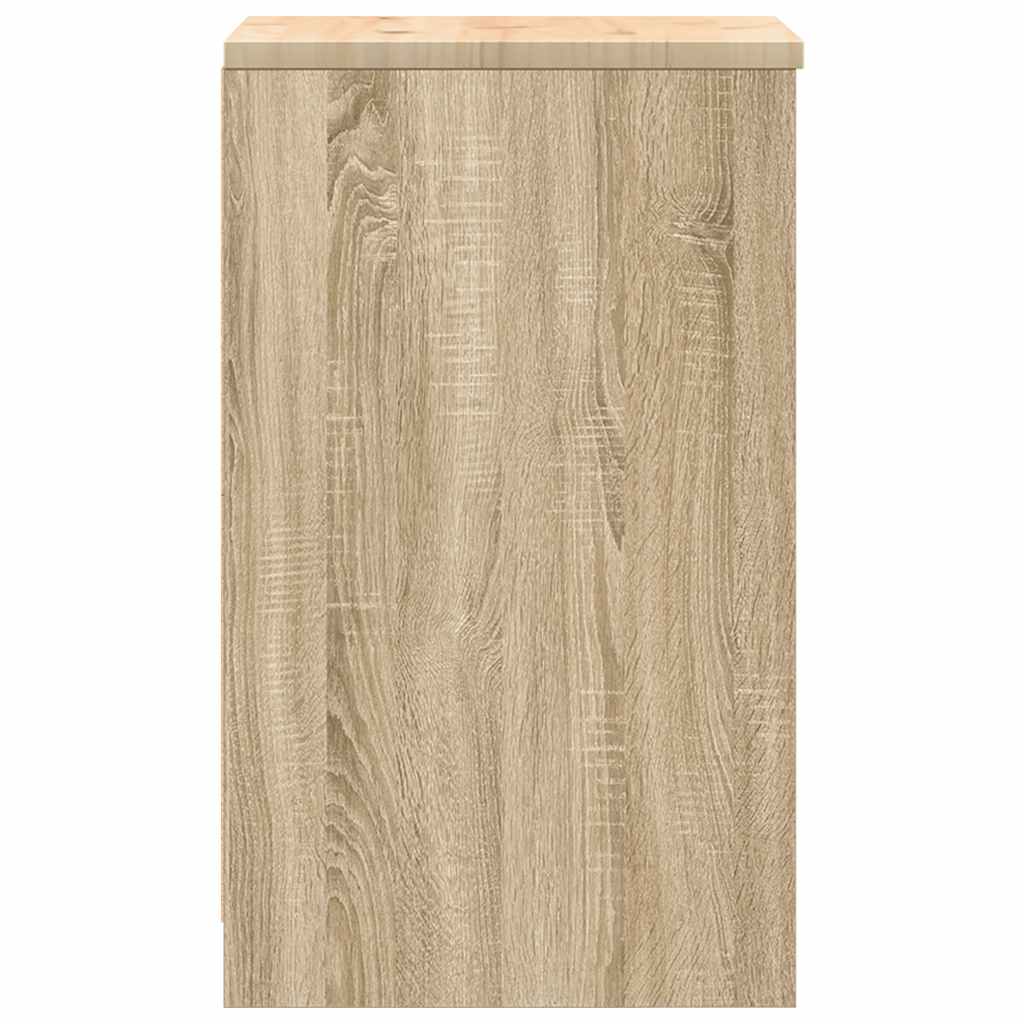 vidaXL ντουλάπι αποθήκευσης γκαράζ 40x51x85 εκ μασίφ ξύλο πεύκο