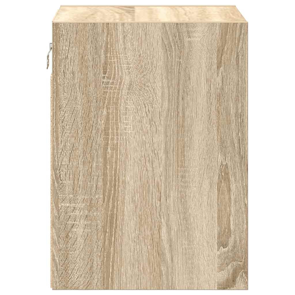 vidaXL ντουλάπια τοίχου γκαράζ 2 τεμ. από Επεξεργασμένο Ξύλο