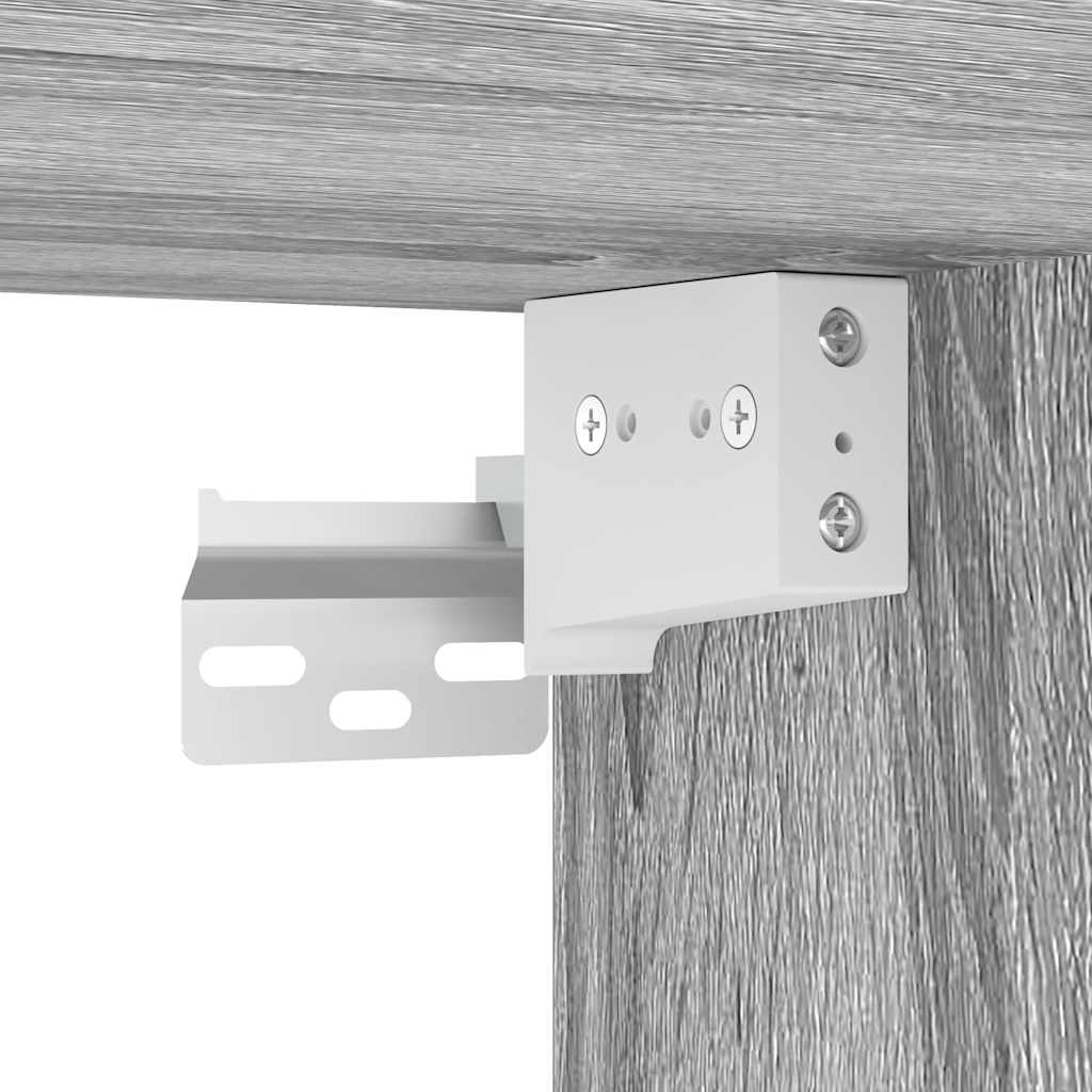 vidaXL ντουλάπια τοίχου γκαράζ 2 τεμ. από Επεξεργασμένο Ξύλο