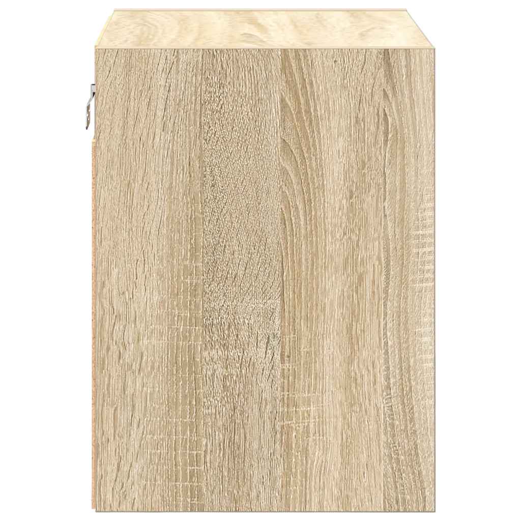 vidaXL ντουλάπι τοίχου γκαράζ Δρυς Sonoma κατασκευασμένο από ξύλο