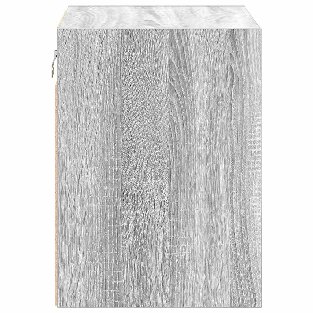 vidaXL ντουλάπι τοίχου γκαράζ γκρι Sonoma κατασκευασμένο από ξύλο