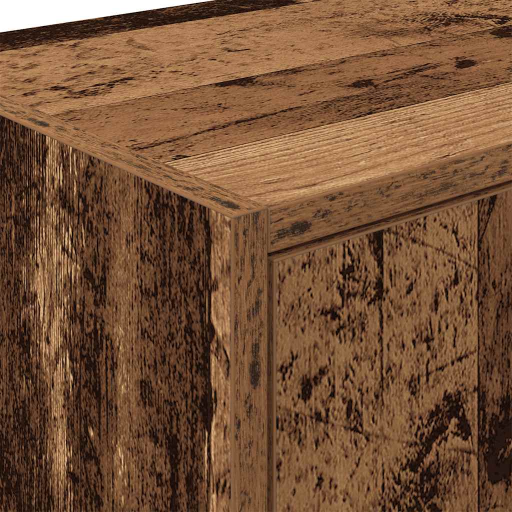 vidaXL ντουλάπι τοίχου γκαράζ Παλιό Ξύλο κατασκευασμένο ξύλο