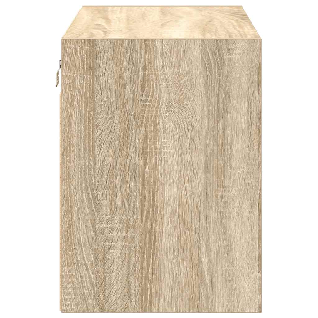 vidaXL ντουλάπι τοίχου γκαράζ Δρυς Sonoma κατασκευασμένο από ξύλο