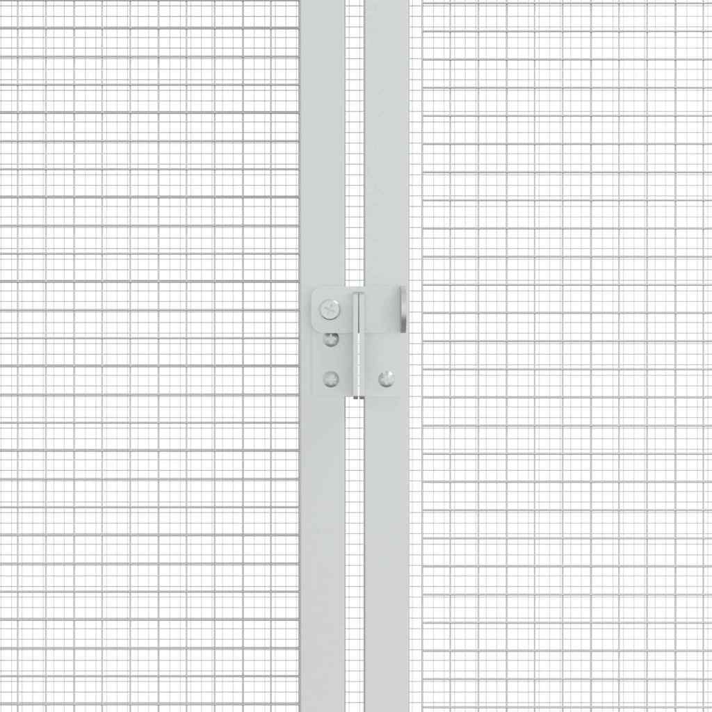 Ανοιχτό πουλώντας στη vidaXL ανοιχτήρι πουλιών ανθρακί 210x227x247 εκ. χάλυβα