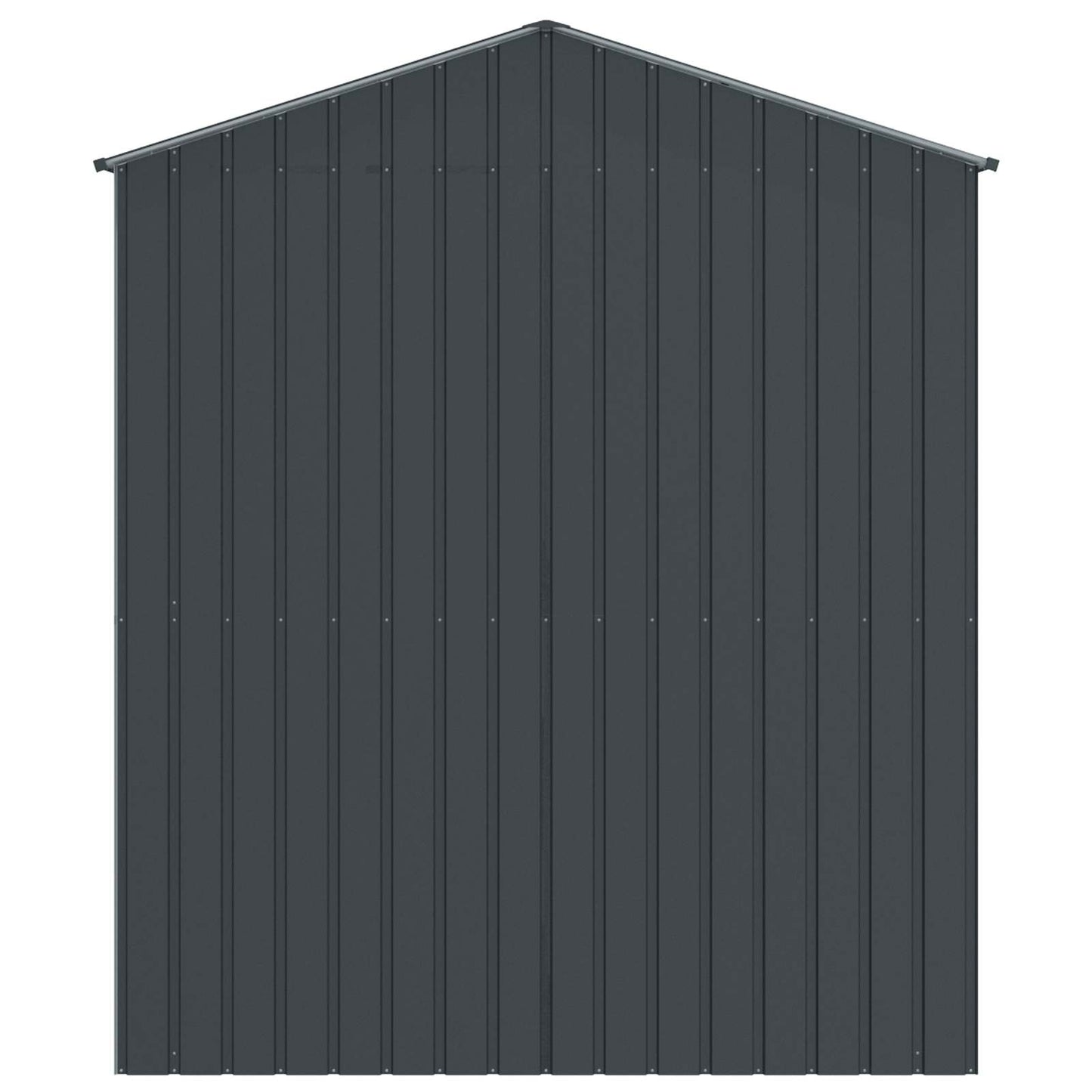 vidaXL Κλουβί πουλιών με πρόσθετο Ανθρακί 210x838x247 εκ Χάλυβας