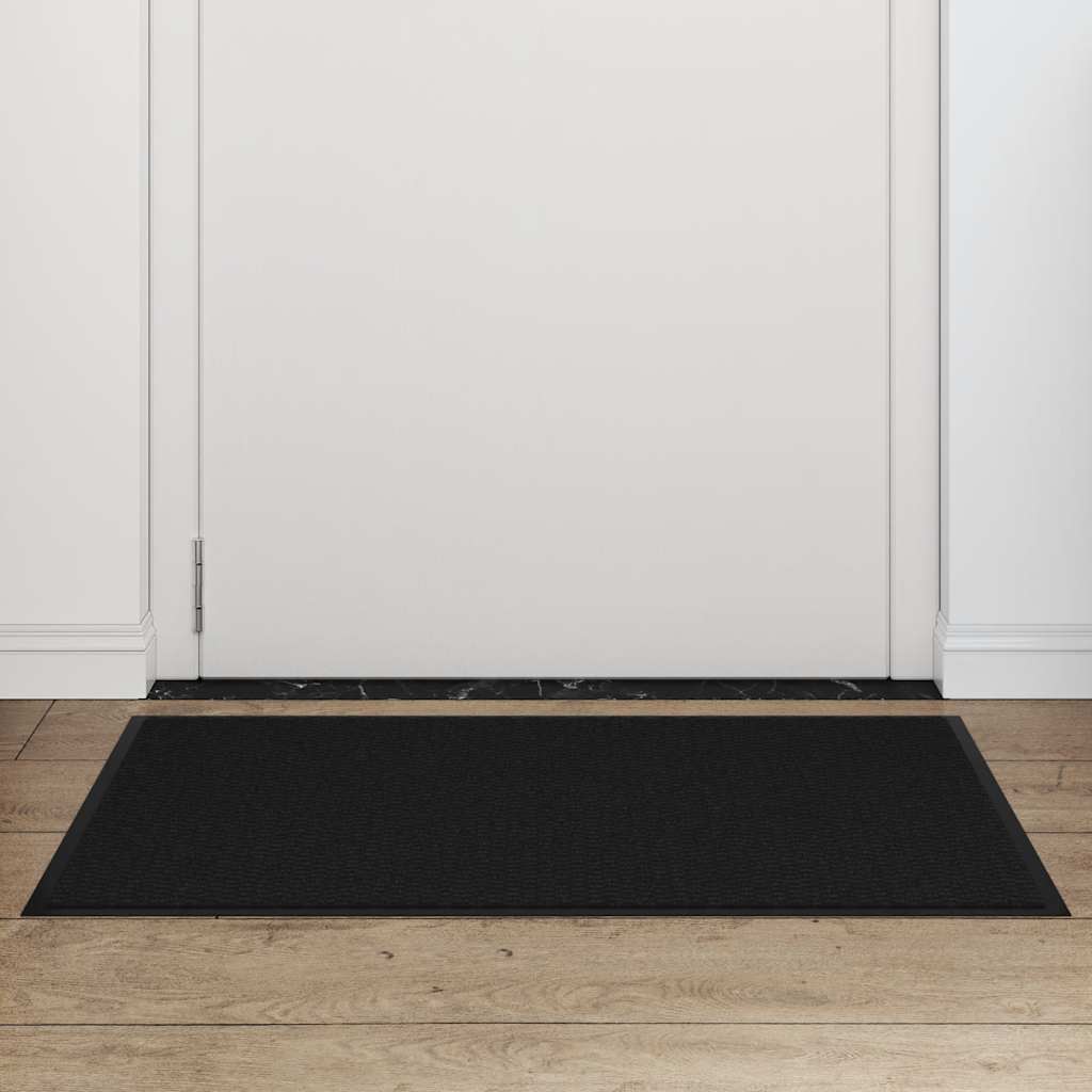vidaXL Πατάκι Εισόδου Μαύρο 60 x 90 εκ.