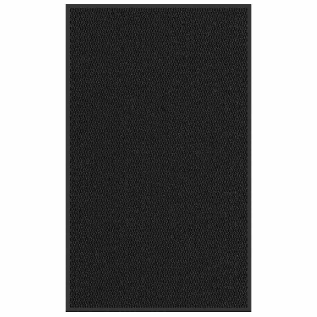 vidaXL Πατάκι Εισόδου Μαύρο 90 x 150 εκ.