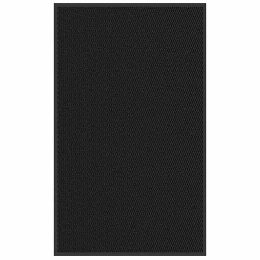 vidaXL Πατάκι Εισόδου Μαύρο 90 x 150 εκ.