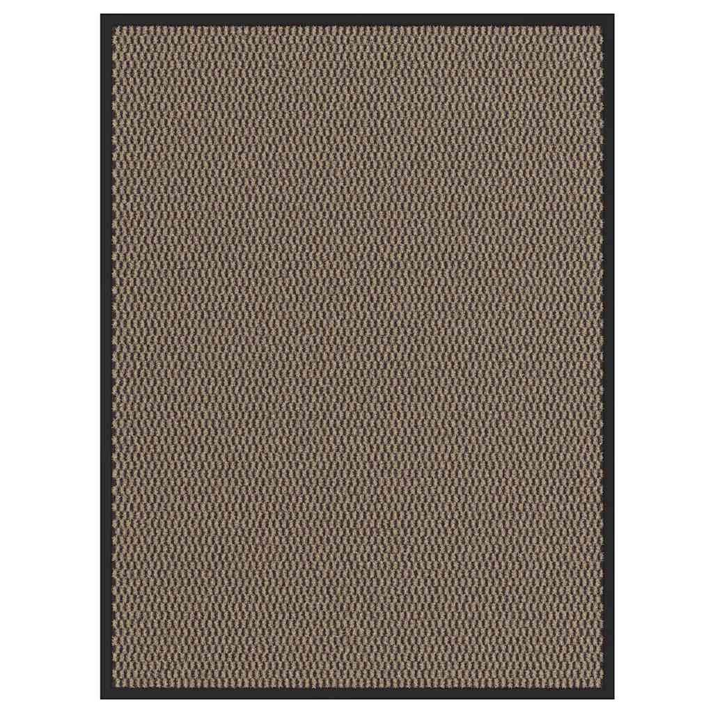 vidaXL Πατάκι Εισόδου Καφέ 80 x 120 εκ.