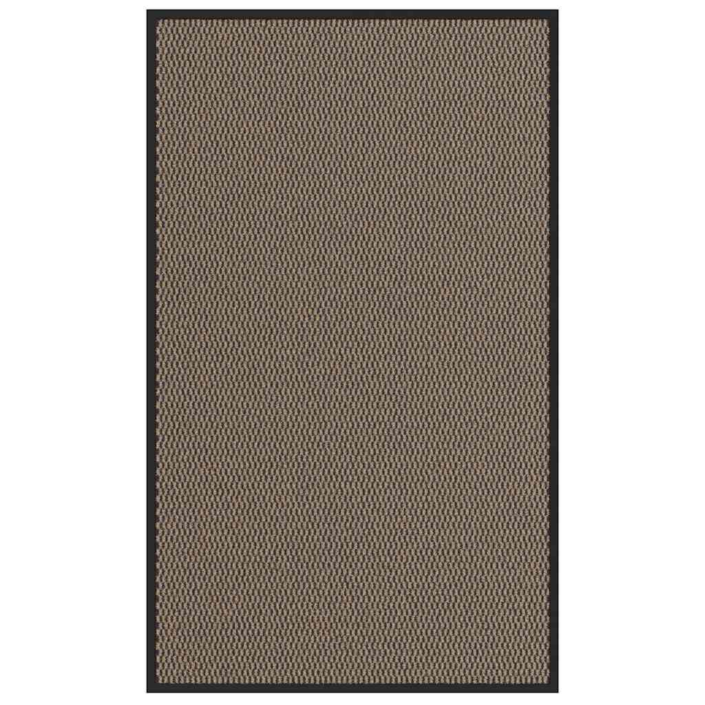 vidaXL Πατάκι Εισόδου Καφέ 90 x 150 εκ.