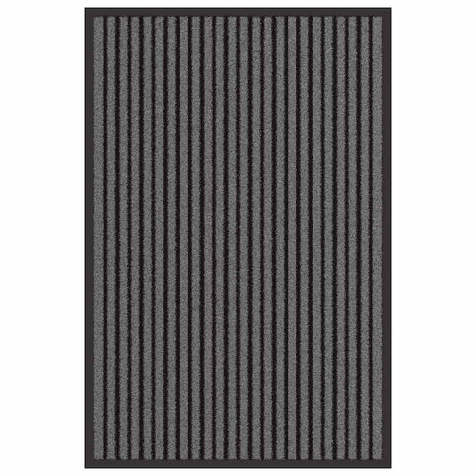 vidaXL Χαλάκι Εξώπορτας Μαύρο 60 x 90 cm Πολυπροπυλένιο