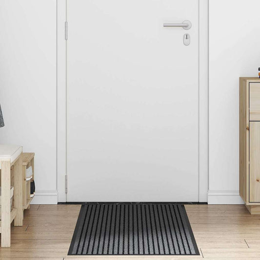 vidaXL Χαλάκι Εξώπορτας Μαύρο 60 x 150 cm Πολυπροπυλένιο