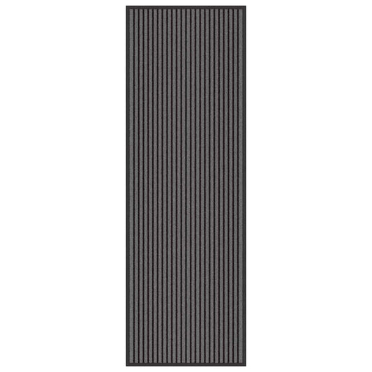 vidaXL Χαλάκι Εξώπορτας Μαύρο 60 x 180 cm Πολυπροπυλένιο