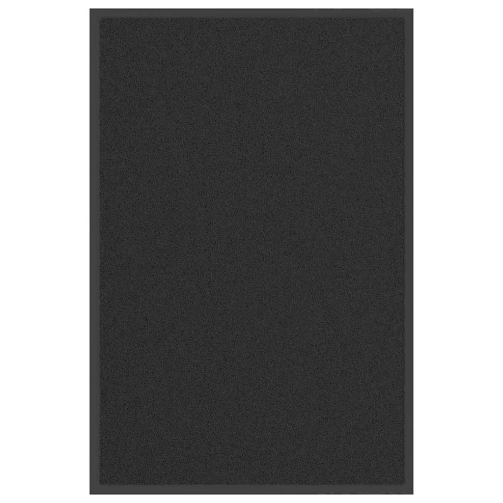 vidaXL Πατάκι Εισόδου Μαύρο 60 x 90 εκ.