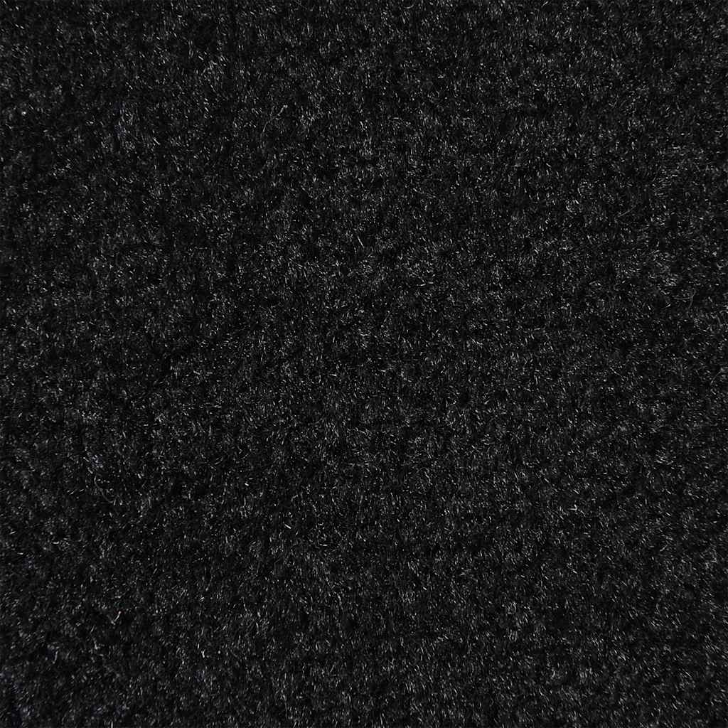 vidaXL Πατάκι Εισόδου Μαύρο 90 x 150 εκ.