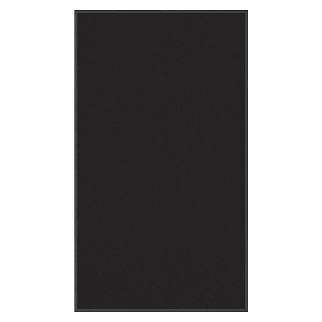 vidaXL Πατάκι Εισόδου Μαύρο 115 x 200 εκ.