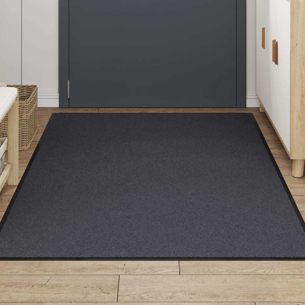 vidaXL Πατάκι Πόρτας Ανθρακί 115x200 εκ.