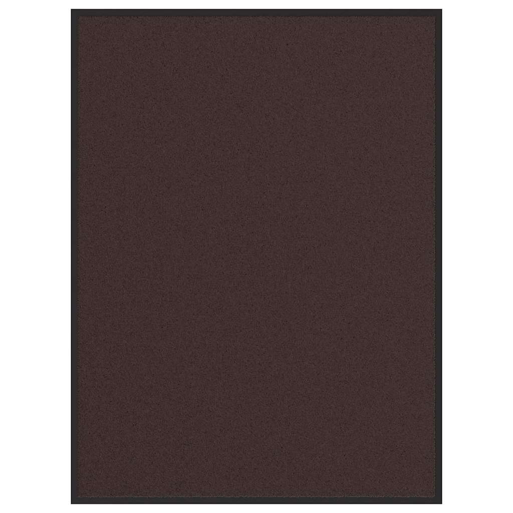 vidaXL Πατάκι Εισόδου Καφέ 90 x 120 εκ.