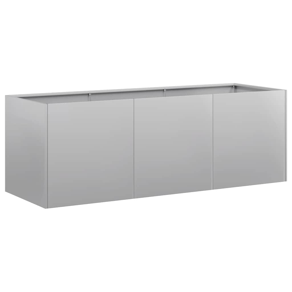 vidaXL Ζαρντινιέρα 120x40x40 εκ. από Γαλβανισμένο Ατσάλι