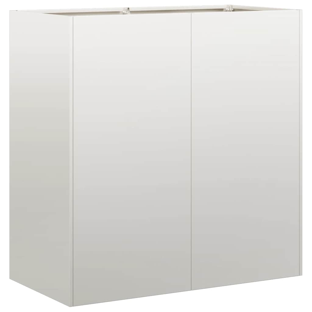 vidaXL Ζαρντινιέρα 80x40x80 εκ. από Ανοξείδωτο Ατσάλι