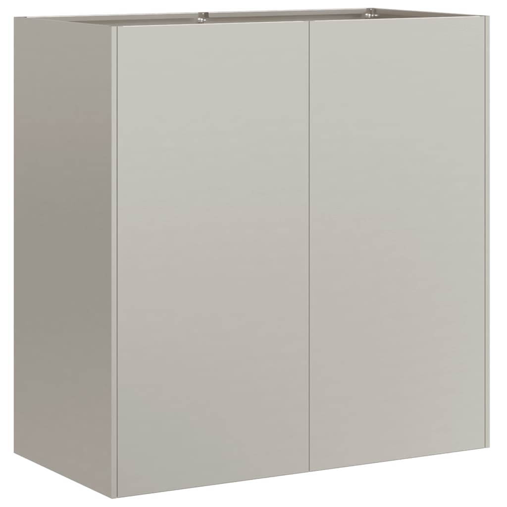 vidaXL Ζαρντινιέρα Σκουριασμένο 80x40x80εκ. Ατσάλι Σκληρυθέν στον Αέρα