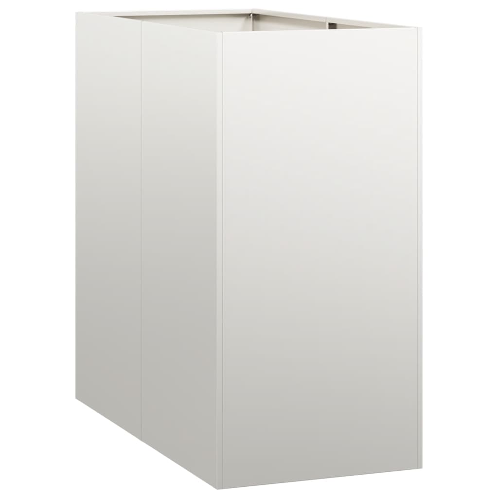vidaXL Ζαρντινιέρα 40x80x80 εκ. από Ανοξείδωτο Ατσάλι