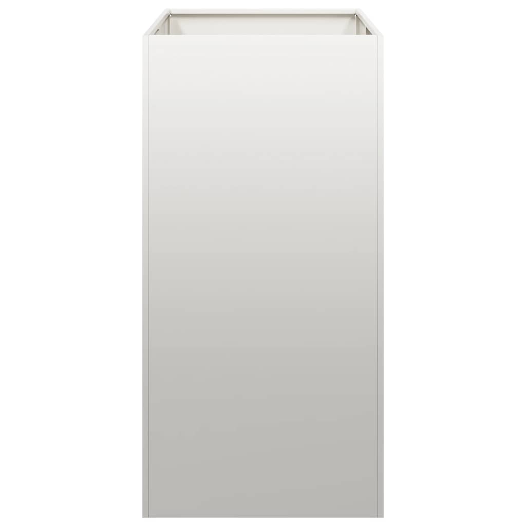 vidaXL Ζαρντινιέρα 40x80x80 εκ. από Ανοξείδωτο Ατσάλι