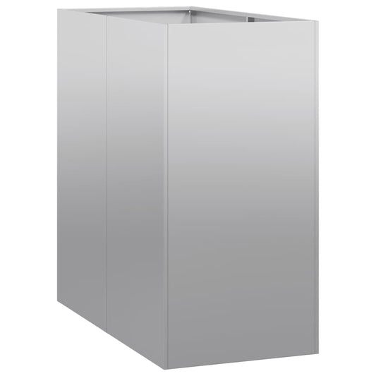 vidaXL Ζαρντινιέρα 40x80x80 εκ. από Γαλβανισμένο Ατσάλι