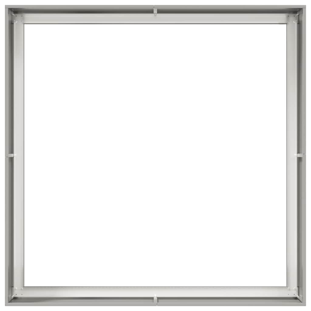 vidaXL Ζαρντινιέρα 100x100x40 εκ. από Ανοξείδωτο Ατσάλι