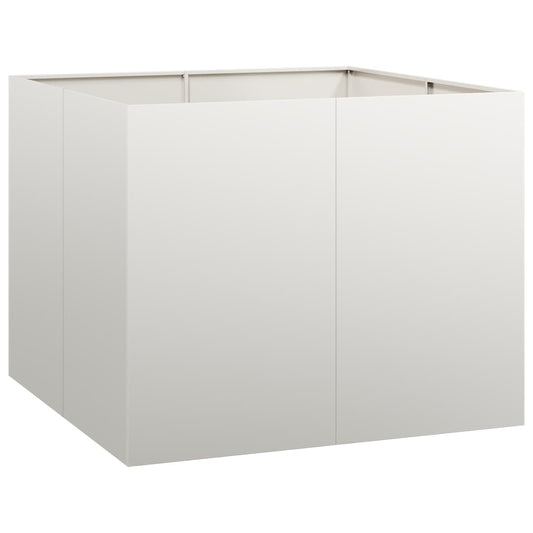 vidaXL Ζαρντινιέρα 100x100x80 εκ. από Ανοξείδωτο Ατσάλι
