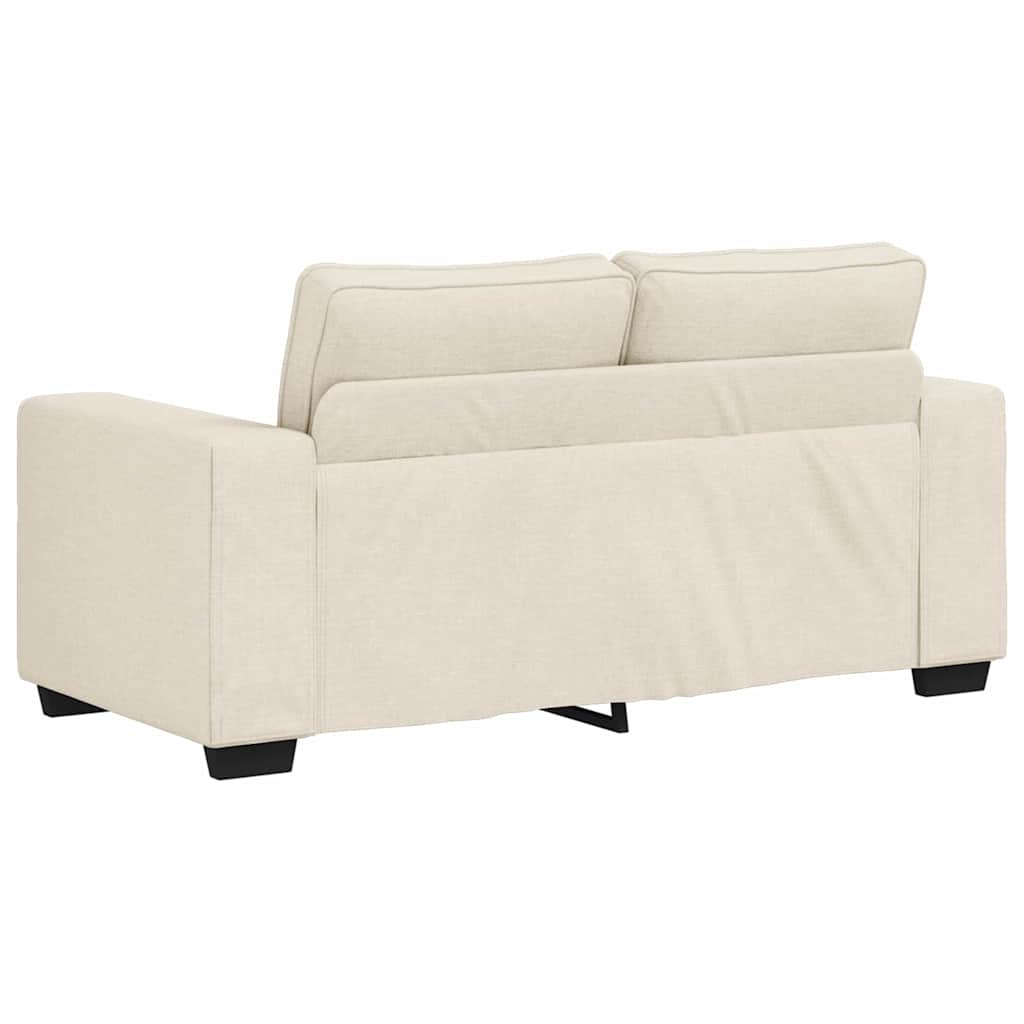 vidaXL Καναπές 3 pcs Μπεζ 221 x 80 x 82 εκ Ύφασμα μείγματος λινών